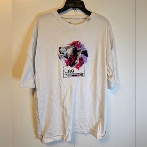 LRG Men's White Graphic T-Shirt Size 2X